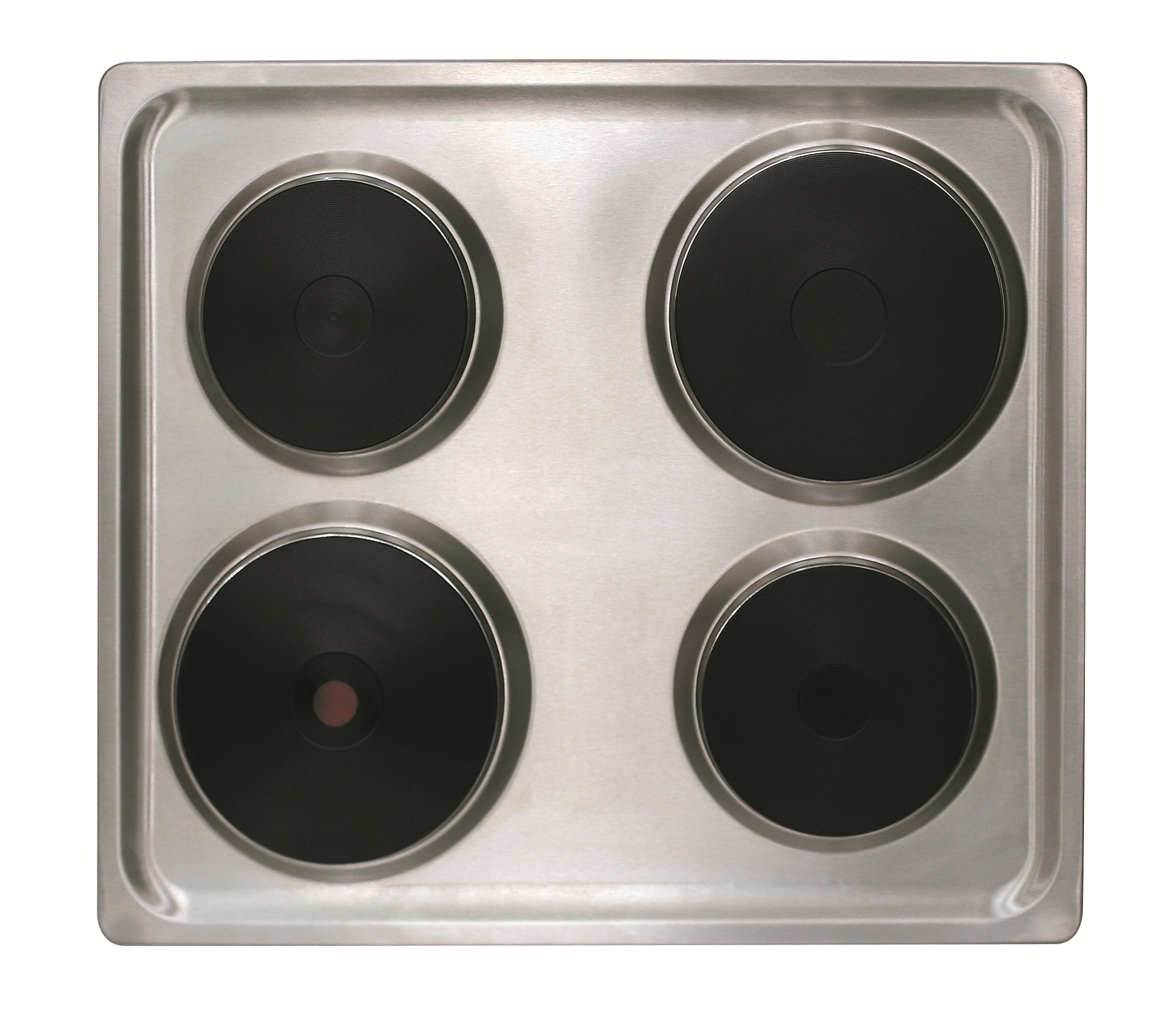 Küchenzeile mit E-Geräten - 300 cm breit - Weiß Sonoma Eiche – Salerno